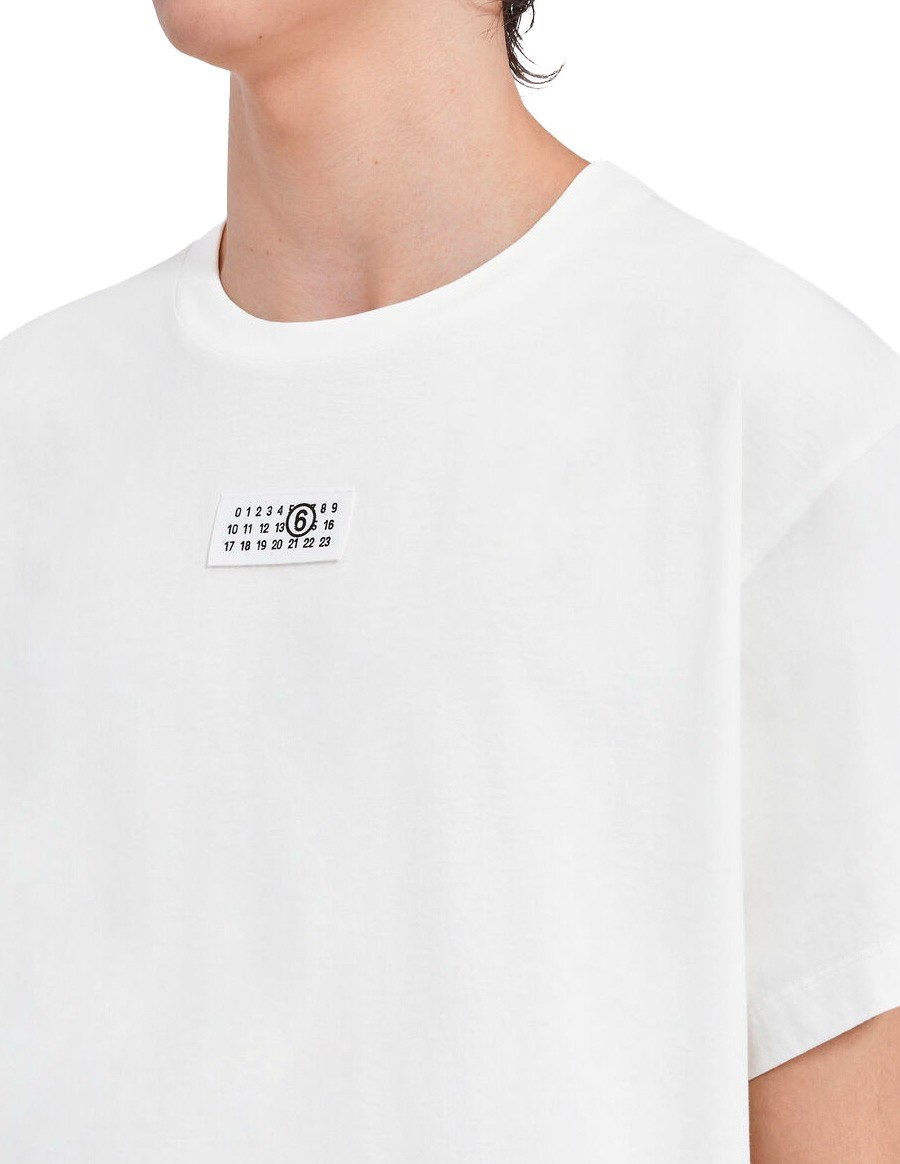 TSHIRT NUMERIC SIGNATURE WHITE