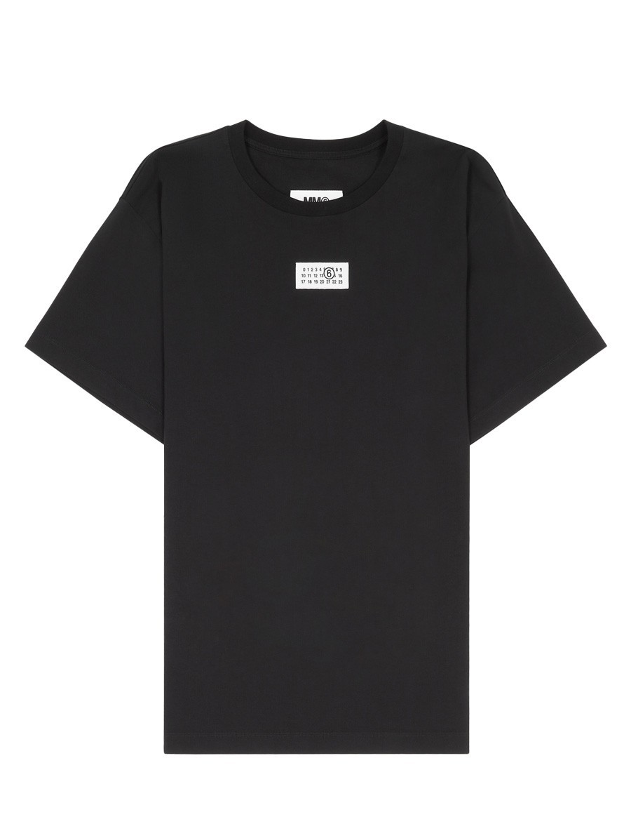 TSHIRT NUMERIC SIGNATURE BLACK