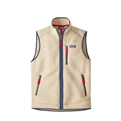 M'S RETRO PILE VEST EL CAP KHAKI