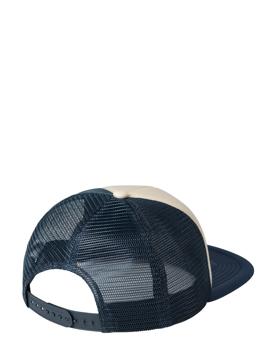 CAP TRUCKER RUNAWAY NATURAL BLUE