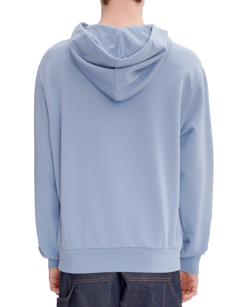 HOODIE BOXY PETIT VPC BLEU GRIS DARK NAVY