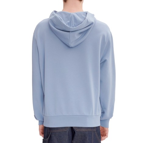 HOODIE BOXY PETIT VPC BLEU GRIS DARK NAVY