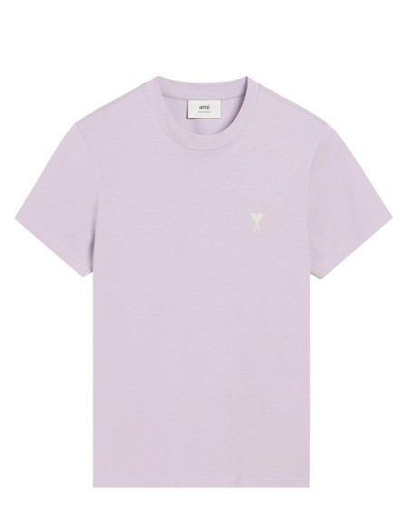 TSHIRT AMI DE COEUR ECRU LILAC