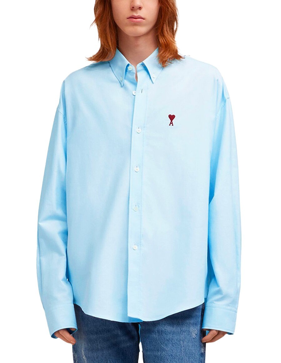 CHEMISE BOXY AMI DE COEUR SKY BLUE