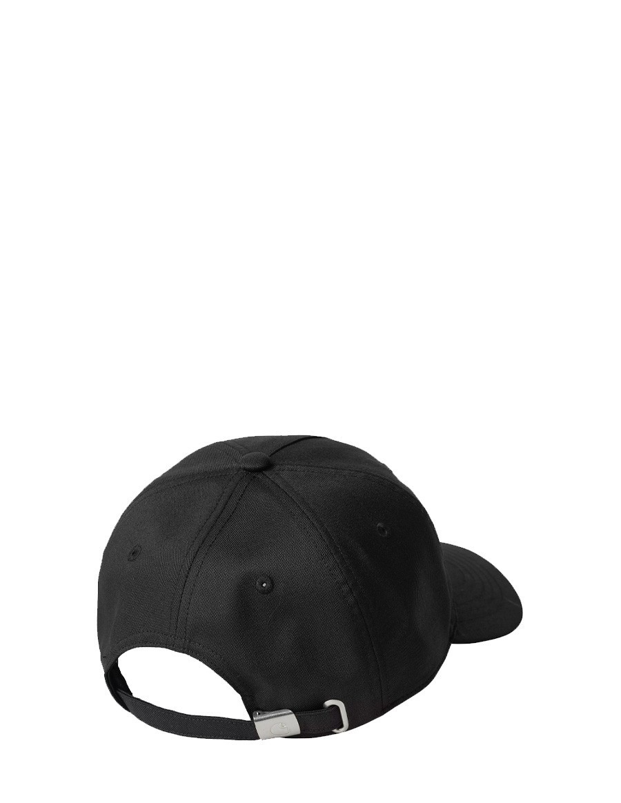 CAP SEATON WOOL TWILL BLACK