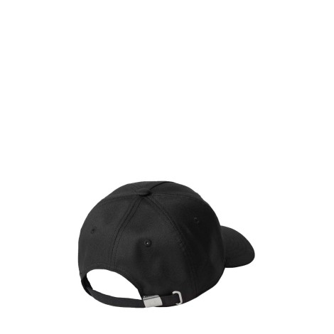 CAP SEATON WOOL TWILL BLACK