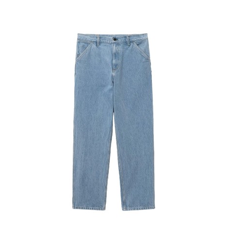 JEANS SINGLE KNEE BLUE STONE BLEACHED