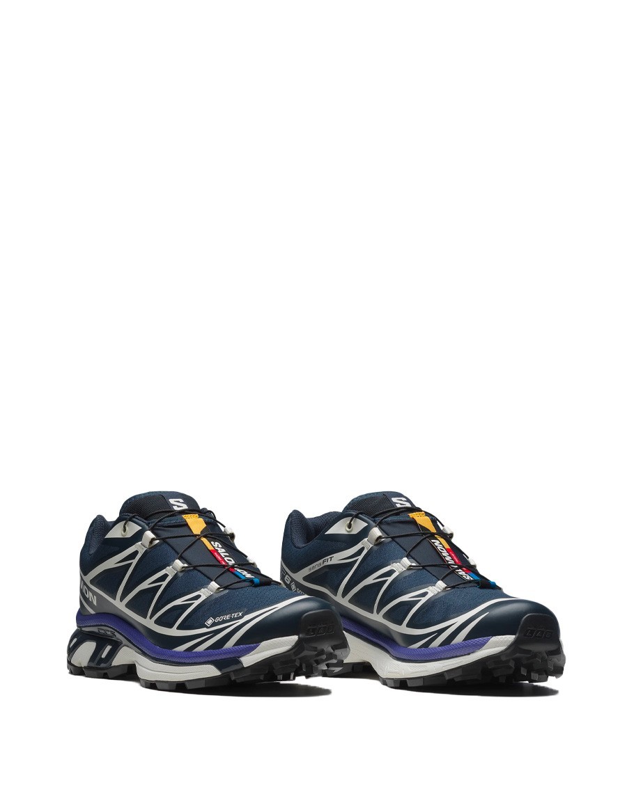 Salomon Xt-6 Gore-Tex - Sneakers - Carbon/Vanilla ice/Liberty