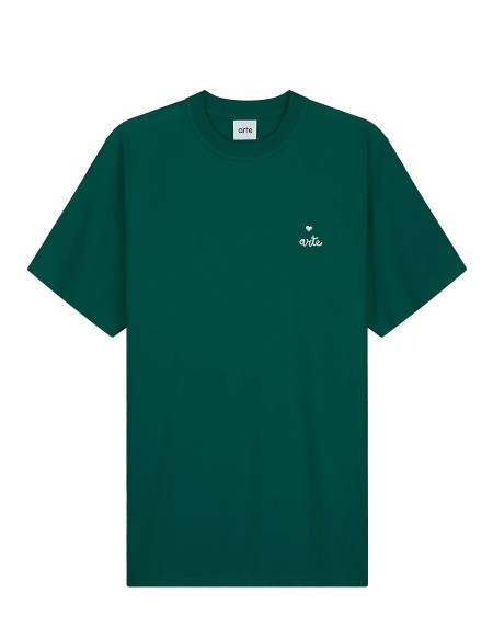 HEART LOGO T-SHIRT GREEN