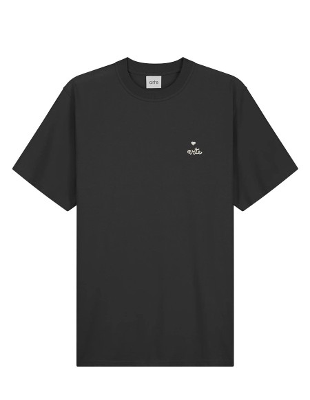 HEART LOGO T-SHIRT BLACK