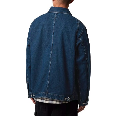 OG DOUBLE FRONT JACKET BLUE STONE WASHED