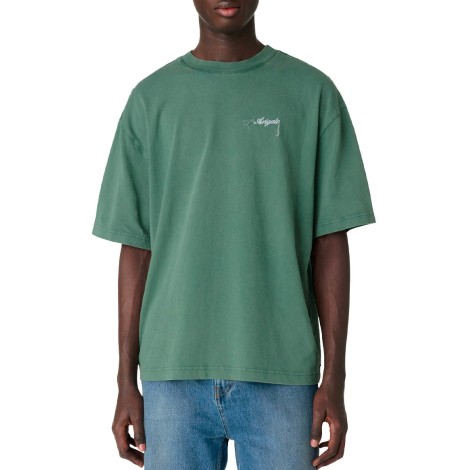 T-SHIRT HONOR WASHED GREEN