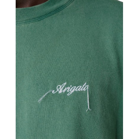 T-SHIRT HONOR WASHED GREEN