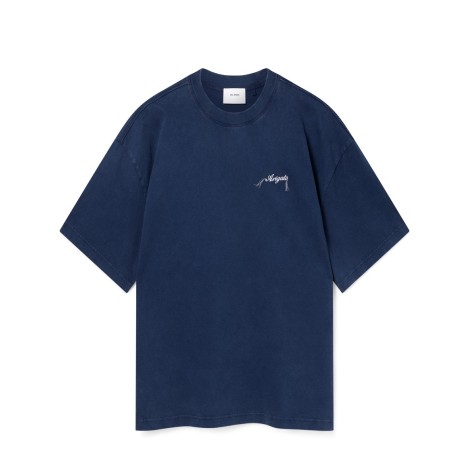 T-SHIRT HONOR WASHED NAVY