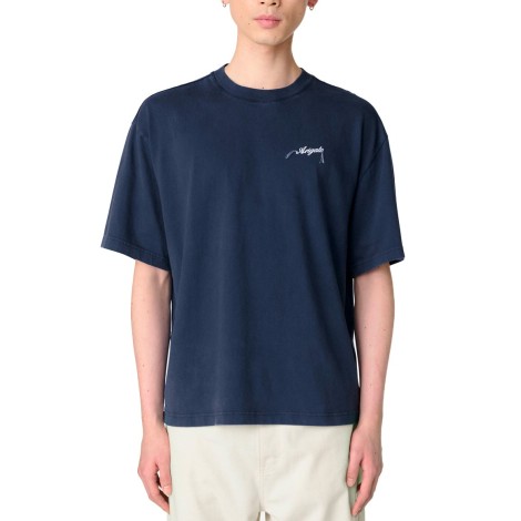 T-SHIRT HONOR WASHED NAVY