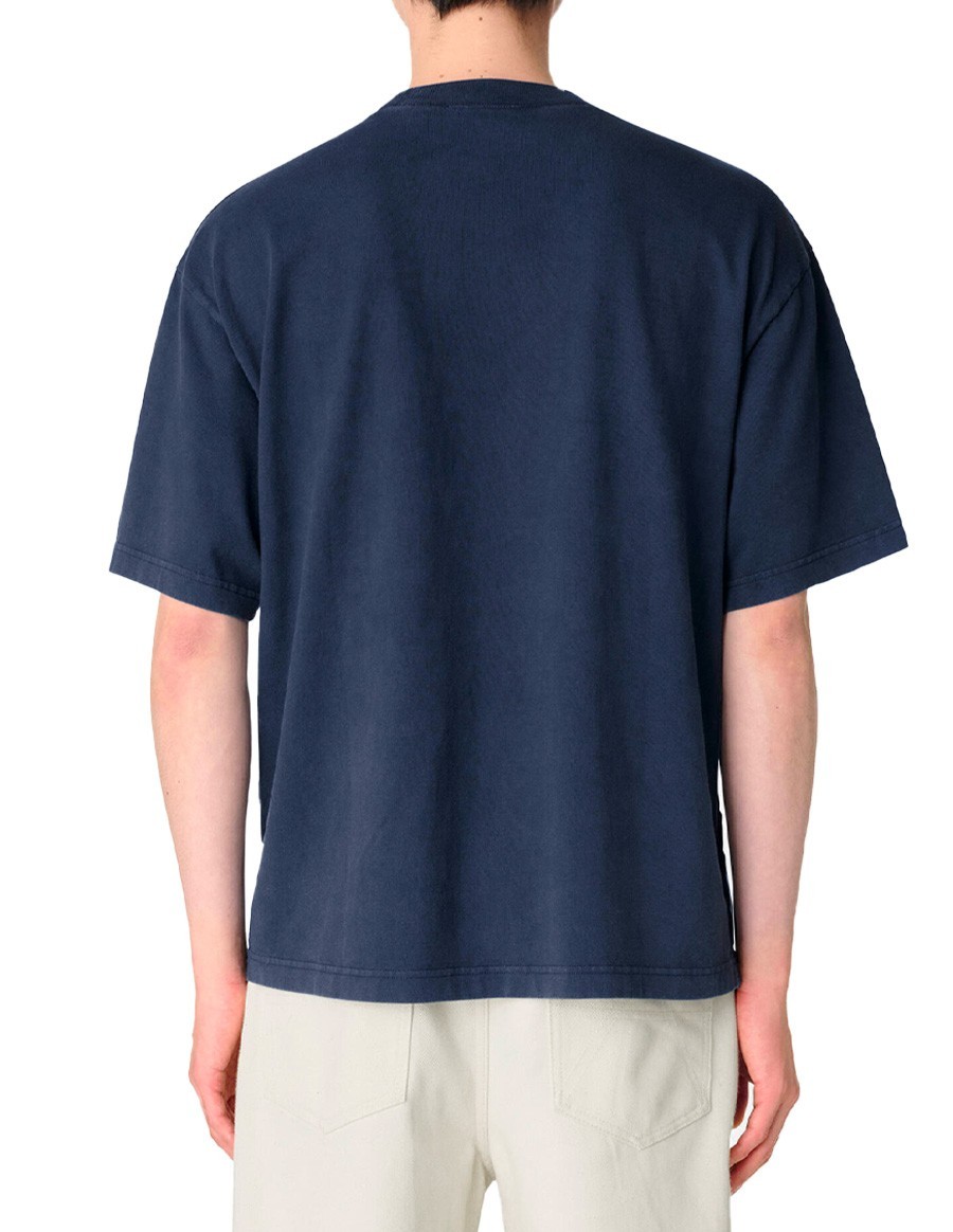 T-SHIRT HONOR WASHED NAVY