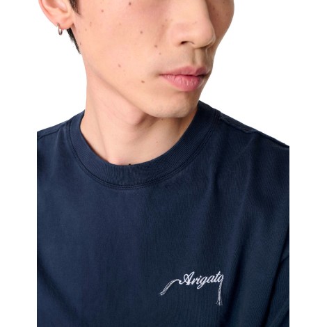 T-SHIRT HONOR WASHED NAVY