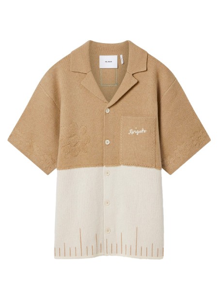 SHIRT PIER TEXTURED CAMEL BEIGE