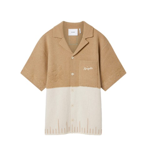 SHIRT PIER TEXTURED CAMEL BEIGE