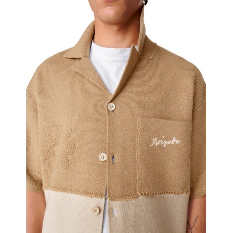 SHIRT PIER TEXTURED CAMEL BEIGE