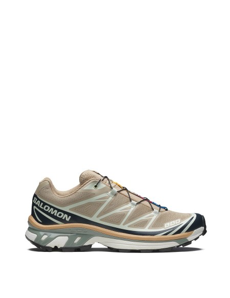 Salomon Xt-6 - Sneakers - Oxford tan/Carbon/Claqua