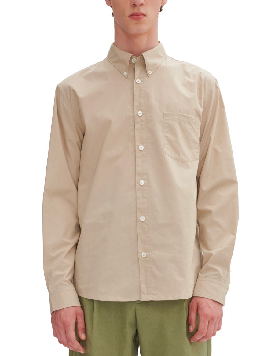 CHEMISE EDOUARD BRODE BEIGE