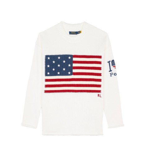 PULL EMBLEMATIQUE DRAPEAU WHITE