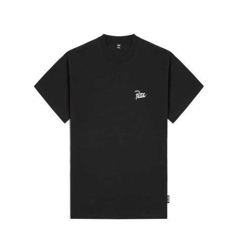 TSHIRT PATTA SNAKE HEART BLACK