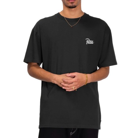 TSHIRT PATTA SNAKE HEART BLACK