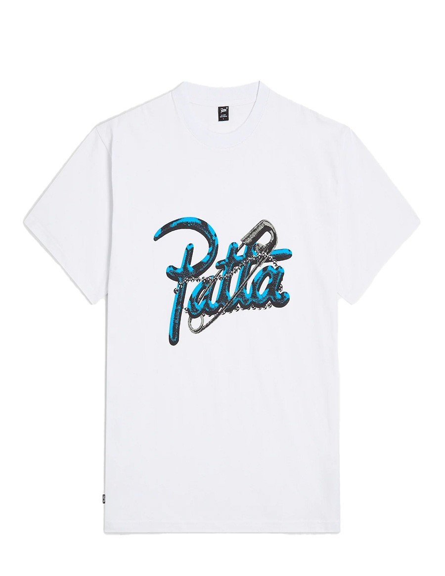 TSHIRT PATTA PINNED WHITE