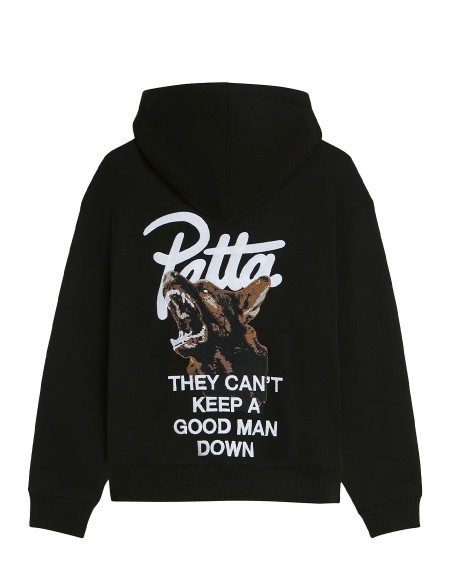 SWEAT PATTA BARK BOXY BLACK