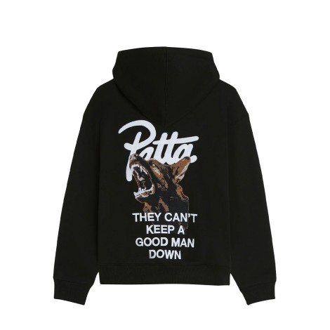 SWEAT PATTA BARK BOXY BLACK