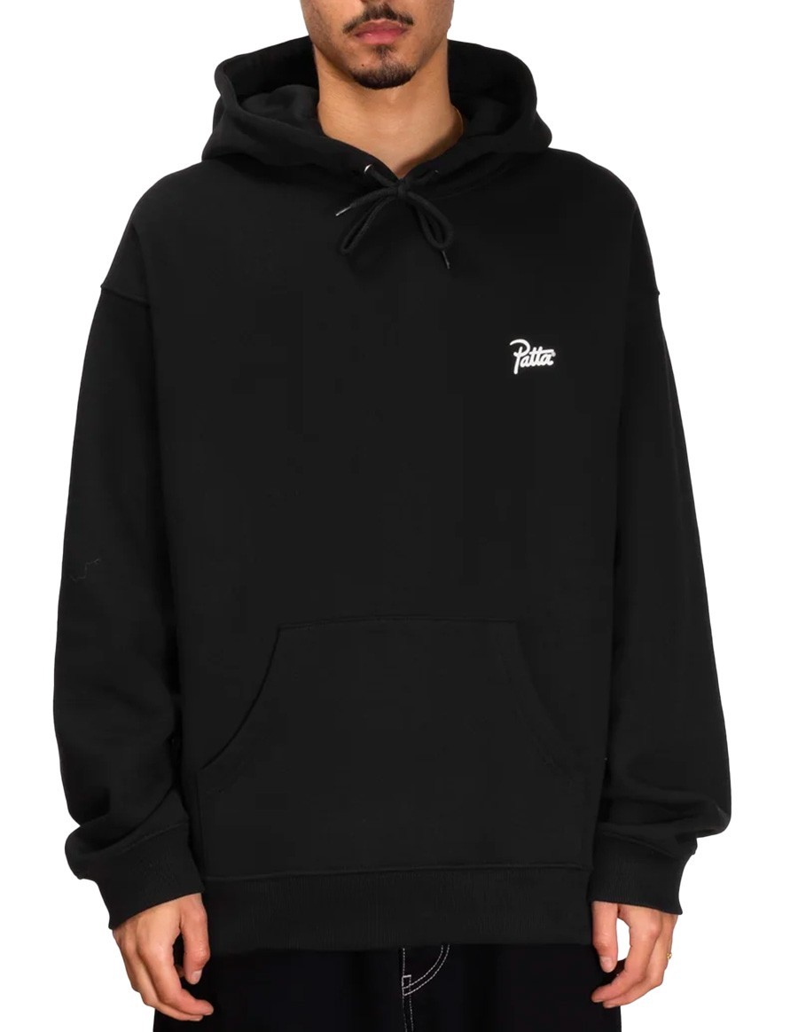 SWEAT PATTA BARK BOXY BLACK