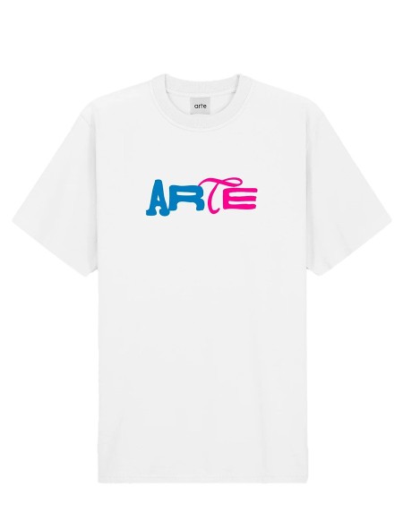 DUO PRINT LOGO T-SHIRT WHITE