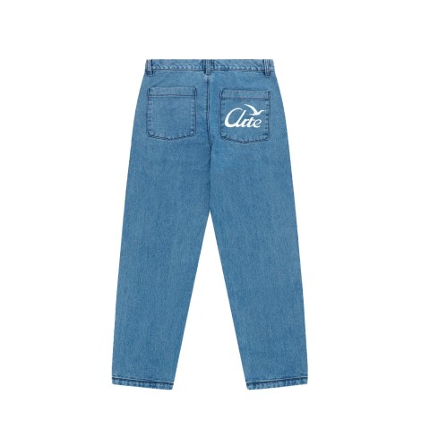 BIRD DENIM PANTS BLEACH