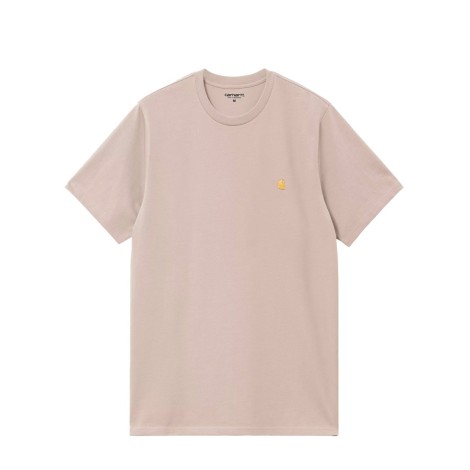 TSHIRT S/S CHASE DUSKY BEIGE GOLD