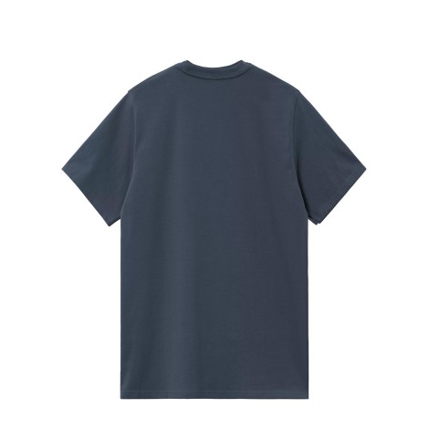 TSHIRT S/S DUSKY BLUE GOLD