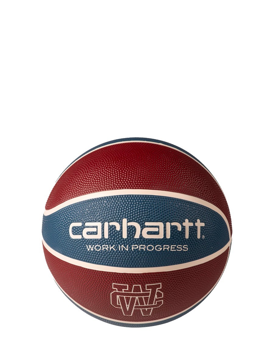 BASKETBALL RUBBER SPALDING X CARHARTT MULBERRY DUSKY BLUE