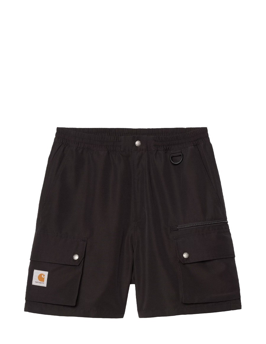 SHORT IRWIN POPLIN BLACK