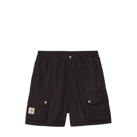 SHORT IRWIN POPLIN BLACK