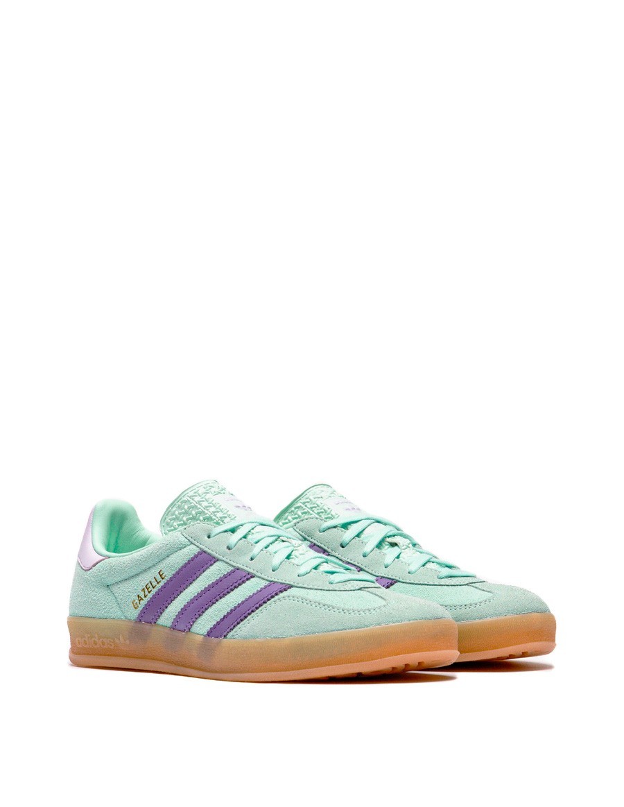 Adidas Gazelle - Sneakers - Clear mint/Active purple/Ice lavender