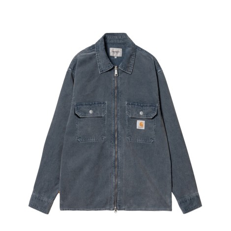 REYNOLD SHIRT JAC DUSKY BLUE / DUSKY WASHED