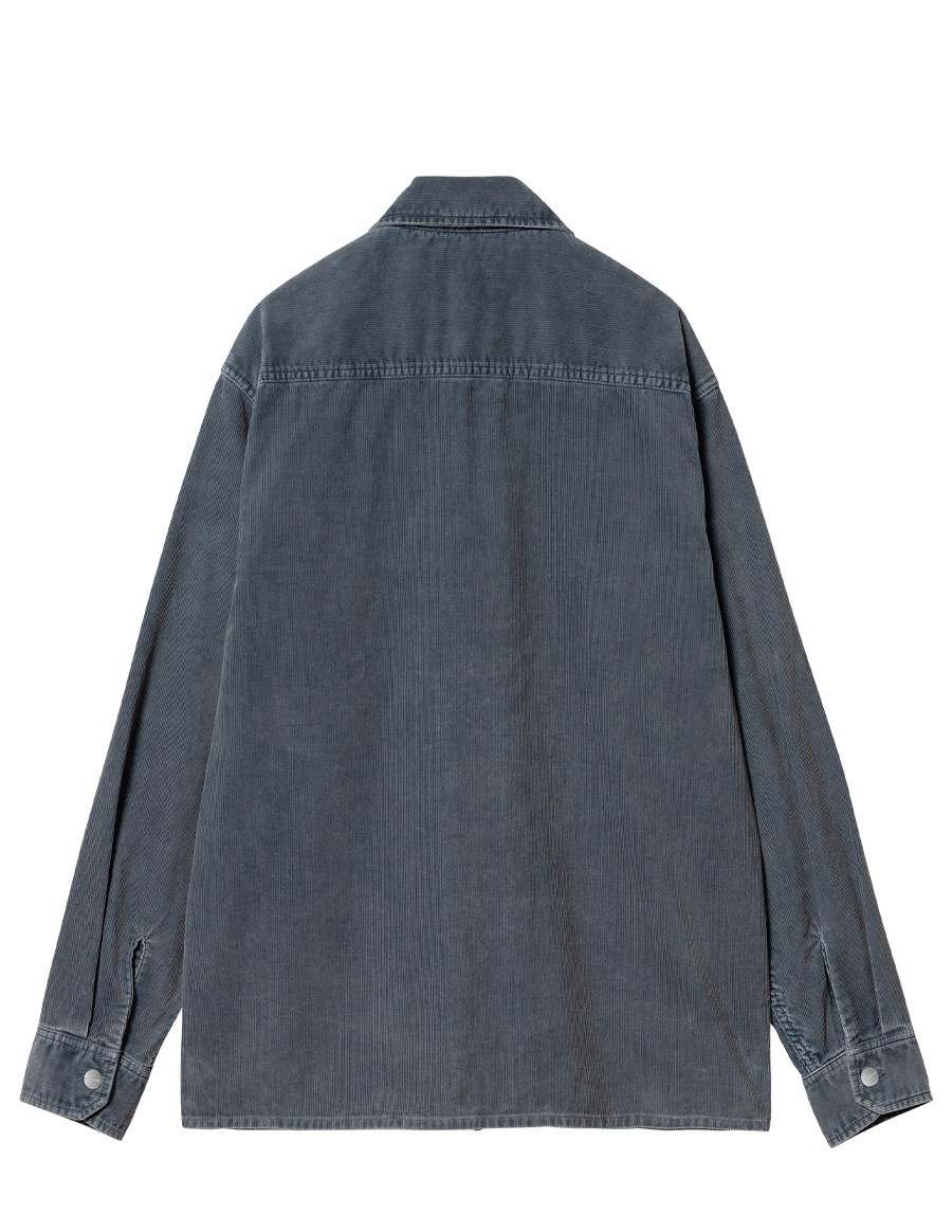 REYNOLD SHIRT JAC DUSKY BLUE / DUSKY WASHED