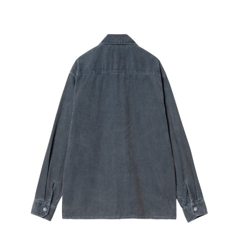 REYNOLD SHIRT JAC DUSKY BLUE / DUSKY WASHED