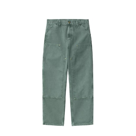 DOUBLE KNEE PANT SILVER PINE STONE CANVAS