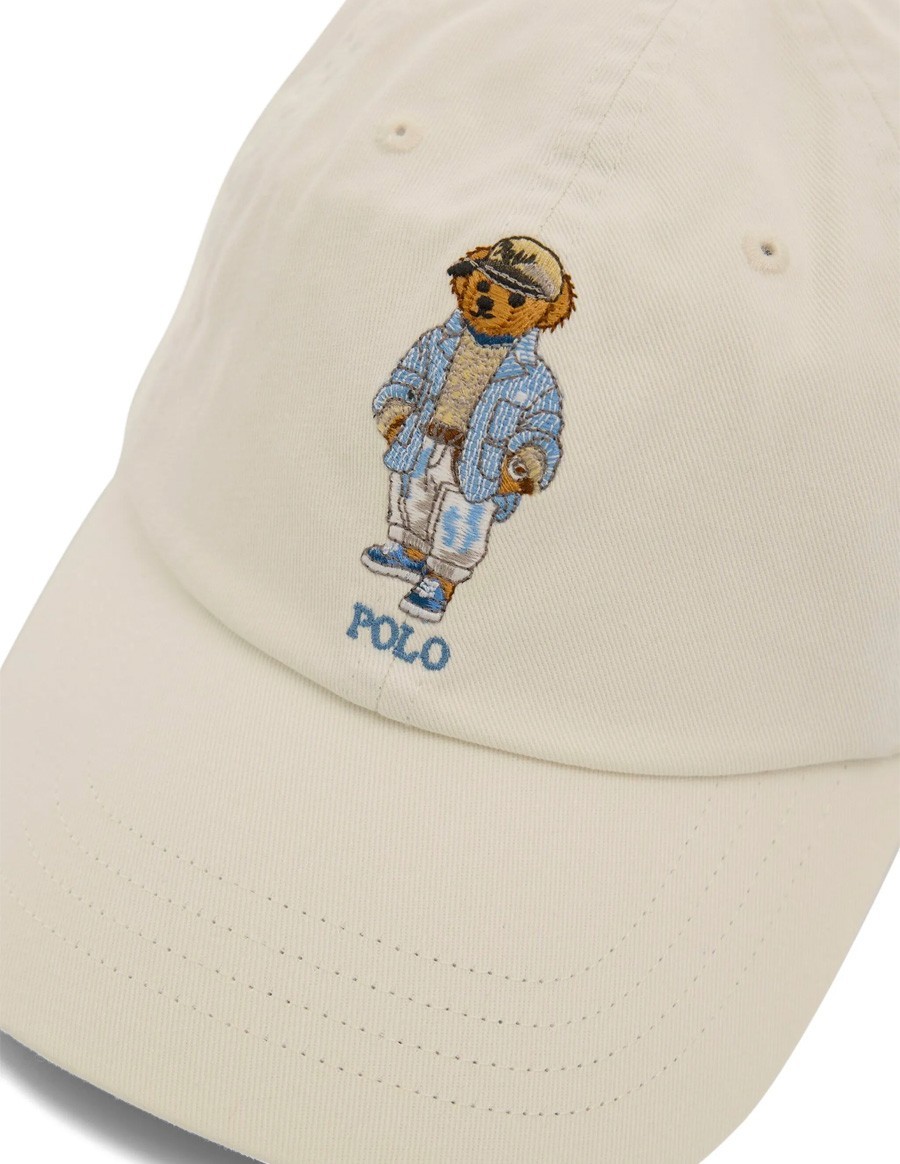 CAP POLO BEAR CREAM