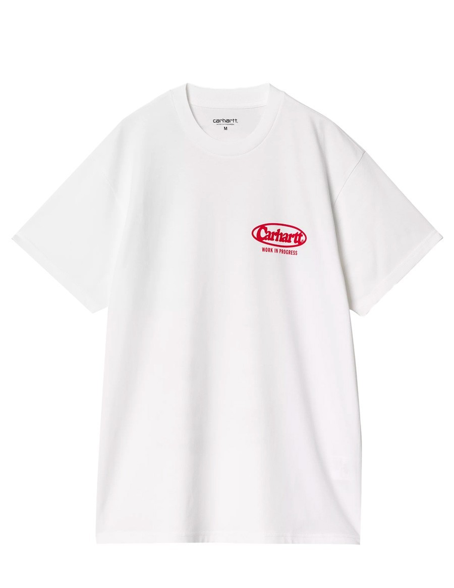 T-SHIRT S/S LOGO WHITE