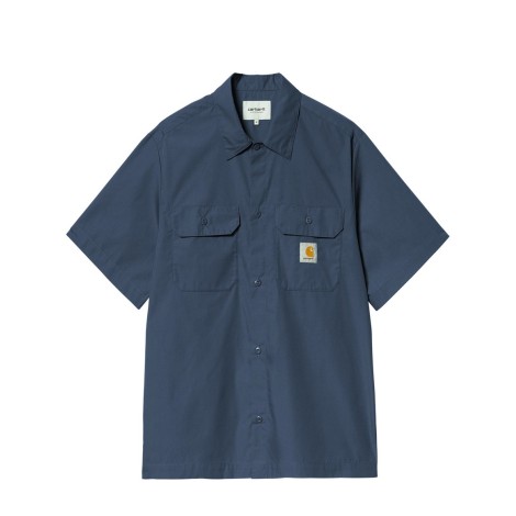 SHIRT CRAFT S/S DUSKY BLUE