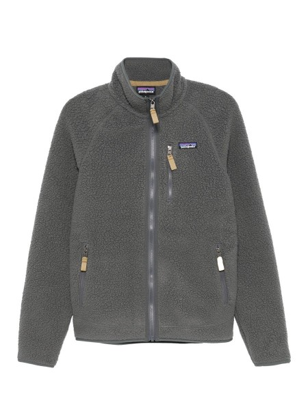 M'S RETRO PILE JACKET FORGE GREY