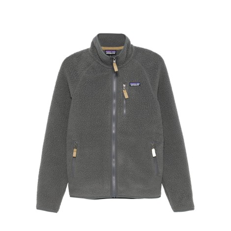 M'S RETRO PILE JACKET FORGE GREY